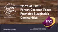 Who’s on First? Person-Centered Focus Promotes Sustainable Communities icon