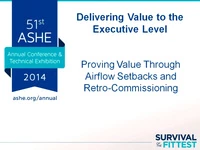 Proving Value through Airflow Setbacks and Retrocommissioning icon
