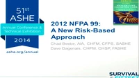 2012 NFPA 99: A New Risk-Based Approach icon