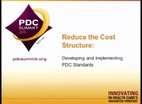 Reduce the Cost Structure: Develop and Implement PDC Standards icon