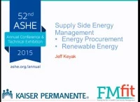 Supply Side Energy Management: Energy Procurement and Renewable Energy icon