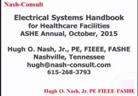 Reviewing the Updated ASHE Electrical Systems Handbook for Health Care Facilities icon