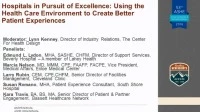 Hospitals in Pursuit of Excellence Features Case Studies to Highlight HCAHPS, Patient Experience, and the Built Environment   icon
