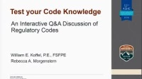 Test Your Code Knowledge- An Interactive Q&A Discussion of Regulatory Codes icon