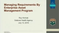 Managing Requirements By Enterprise Asset Management Program icon