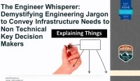 The Engineer Whisperer: Demystifying Engineering Jargon to Convey Infrastructure Needs to Non-technical Key Decision Makers. icon