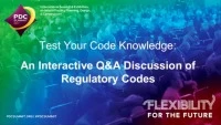 Test Your Code Knowledge: An Interactive Q&A Discussion of Regulatory Codes icon