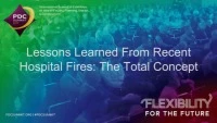 Lessons Learned from Recent Hospital Fires: The Total Concept icon