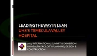 Leading the Way in Lean: UHS's Temecula Valley Hospital icon