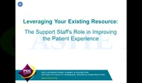 Leveraging Your Existing Resource: The Support Staff's Role in Improving the Patient Experience icon
