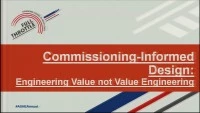 Commissioning-Informed Design: Engineering Value Not Value Engineering icon