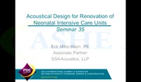 Acoustical Design for Renovation of Neonatal Intensive Care Units icon