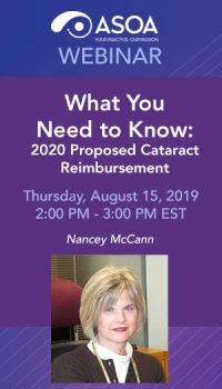 What You Need to Know: 2020 Proposed Cataract Reimbursement icon