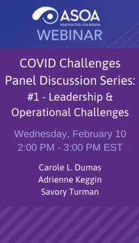 COVID Challenges Panel #1:  Leadership & Operational Challenges icon