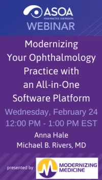 Modernizing Your Ophthalmology Practice With an All-in-One Software Platform, presented by Modernizing Medicine icon