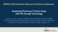 Utilizing Technology to Improve Parenteral Nutrition Compounding Practices and Educational Outcomes icon