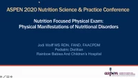 Nutrition for the Practicing Pediatric Clinician:  Nutrition Assessment and Intervention in Special Pediatric Populations (NPPC-2020) icon
