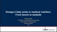 Expert Consensus on Omega-3 Fatty Acids in Parenteral Nutrition: Focus on Critical Care and Major Surgery icon