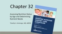 Assessment of Nutrition Status by Age and Determining Nutrient Needs (Video) icon
