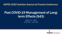 Post COVID-19 Management of Long-term Effects (S43) icon