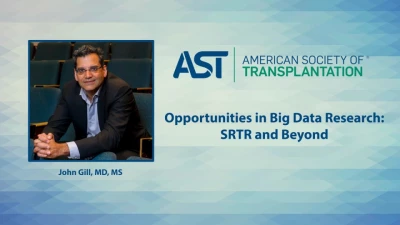 Opportunities in Big Data Research:SRTR and Beyond  icon