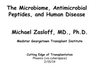 Microbiomes, Defensins and Human Disease icon