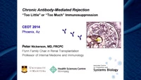 Chronic Antibody-mediated Rejection: "Too little or "Too much" Immunosuppression? icon