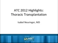ATC 2012 Highlights: Thoracic Transplantation icon