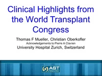 World Transplant Congress 2014: Clinical Highlights icon