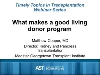 What Makes for a Good Living Donor Program? icon