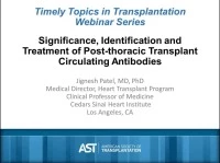Significance, Identification and Treatment of Post-thoracic Transplant Circulating Antibodies icon