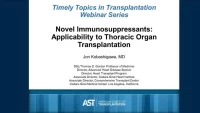 Novel Immunosuppressants: Applicability to Thoracic Organ Transplantation? icon