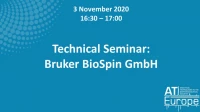 Technical Seminar Sponsored by Bruker BioSpin - Analysis of Biotherapeutics using Magnetic Resonance - A Review    icon