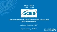 Characterization of Adeno-Associated Viruses and Lipid Nanoparticles - Technical Seminar Sponsored by SCIEX icon