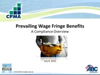 Prevailing Wage Fringe Benefits: A Compliance Overview icon