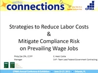 Strategies to Reduce Labor Cost & Mitigate Compliance Risk on Prevailing Wage Jobs icon