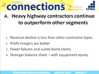Emerging Trends & Issues in Heavy & Highway Construction icon