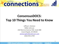 ConsensusDOCS: Top 10 Things You Need to Know icon