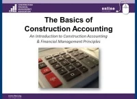 The Basics of Construction Accounting  - Day 3 icon