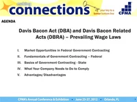 Government Contracting & Prevailing Wage Requirements icon