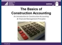 The Basics of Construction Accounting  - Day 4 icon