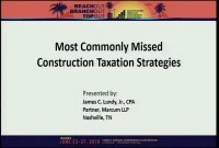 Ignite Session: Top 10 Contractor Tax Mistakes icon