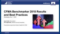 CFMA’s 2018 Benchmarker & Financial Survey Results icon