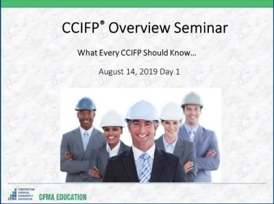 CCIFP Overview Seminar - Day 1 icon