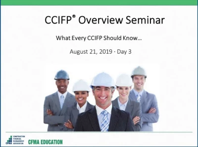 CCIFP Overview Seminar - Day 3 icon