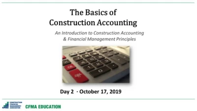 The Basics of Construction Accounting - Day 2 icon