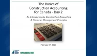Basics of Construction Accounting for Canada - Day 2 icon