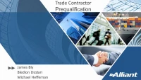 Trade Contractor Prequalification - A Guide to Prepare You for What Is Expected to Come in a Post COVID-19 World icon