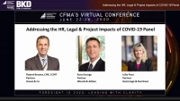 Addressing the HR, Legal & Project Impacts of COVID-19 Panel icon