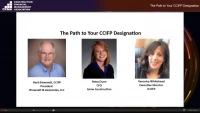 The Path to Your CCIFP Designation icon